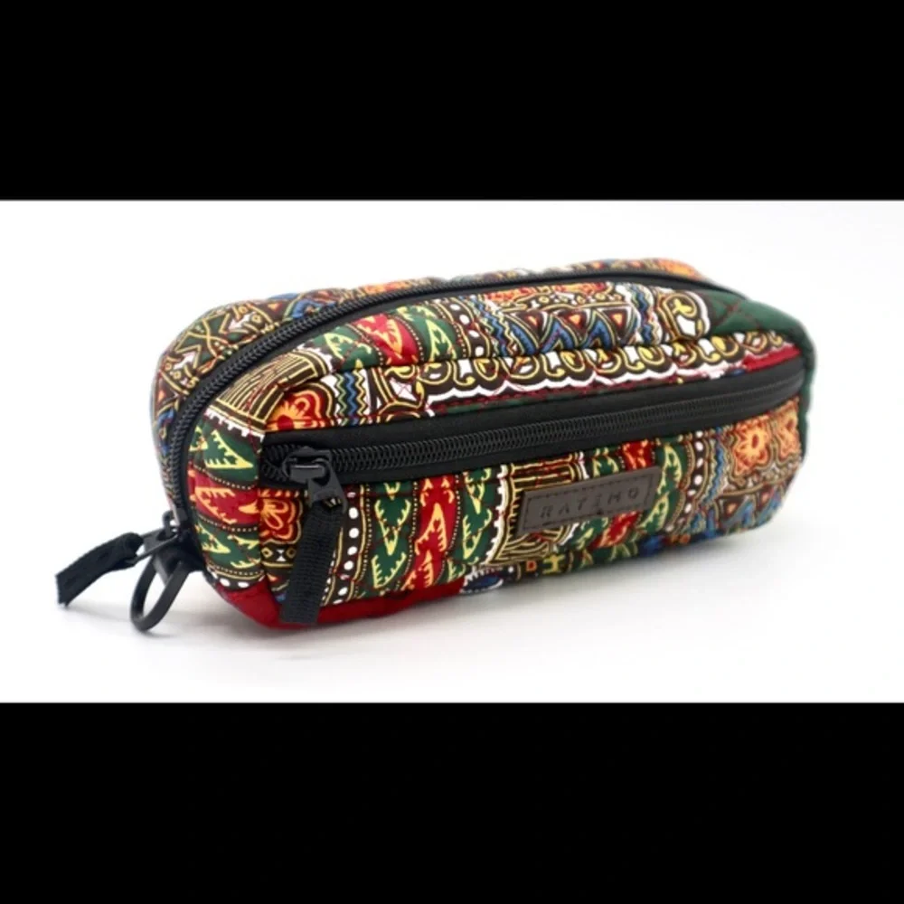 Dashiki themed mini travel pouch